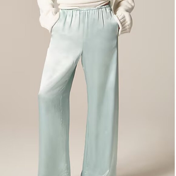 NWT - J Crew - Cosmo pant in luster charmeuse - Picture 1 of 5